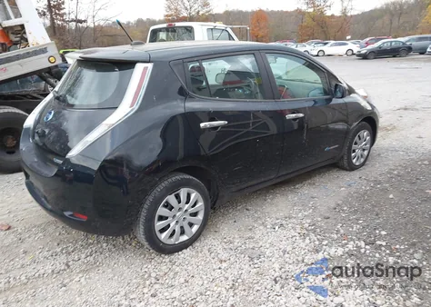 2013 Nissan Leaf S из США, поврежденный, VIN 1N4AZ0CP3DC418808